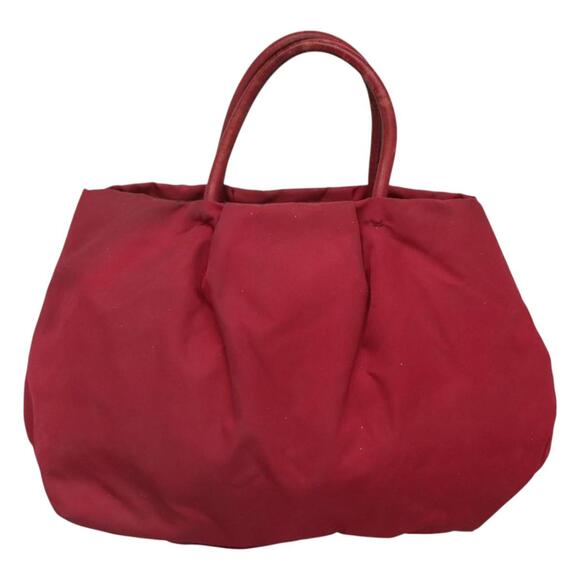 PRADA Hand Bag Nylon Pink - Picture 3 of 9